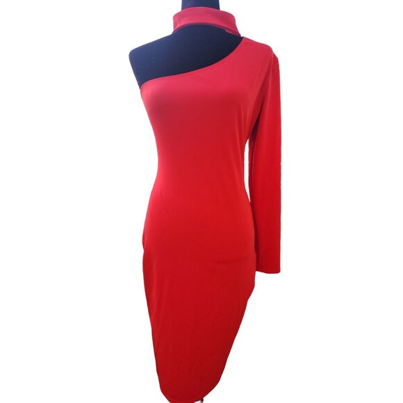 Luxury Designer Runway Evening Cocktail Party Prom Glamour Sexy Gown Dress - Picture 7 of 16